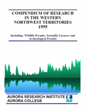 1995 Compendium of Research in the Northwest Territories