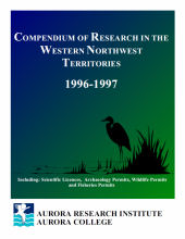 1996-197 Compendium of Research in the Northwest Territories