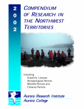 2002 Compendium of Research in the Northwest Territories