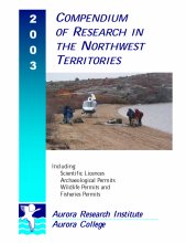 Click for 2003 Compendium of Research in the Northwest Territories