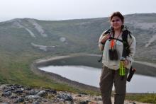 Susan Machan at Daring Lake