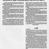 Inuvik Drum article on the 20th anniversary of research in Inuvik