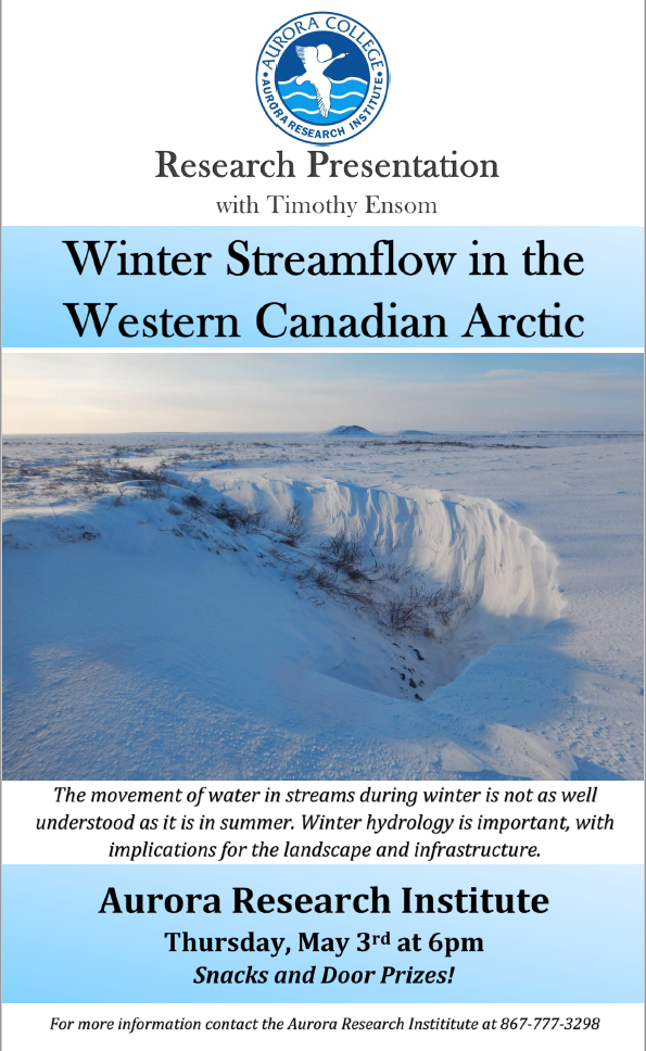 Winter Streamflow in the Western Canadian Arctic