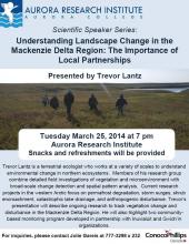 Understanding Landscape Change in the Mackenzie Delta Region