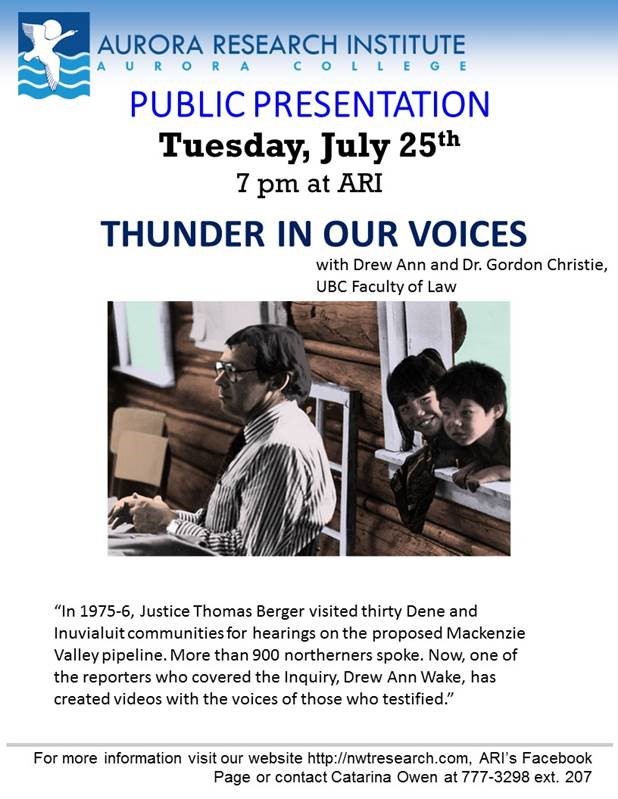 Thunder in our Voices