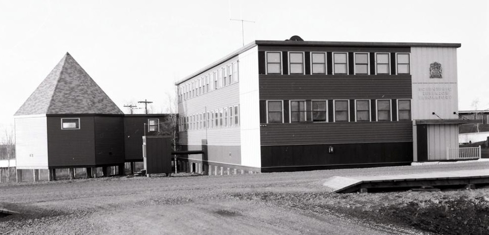 Old research facility in Inuvik, NT